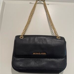 Bag black and gold